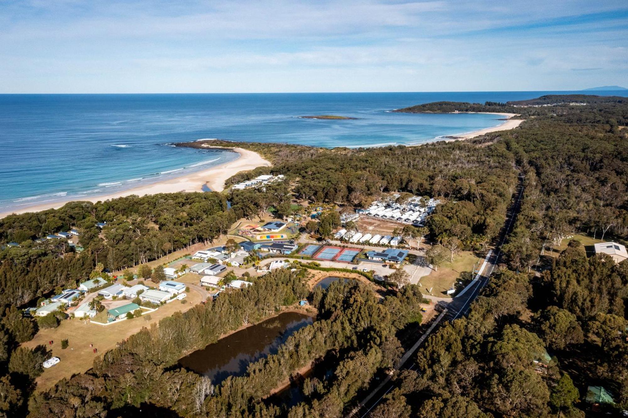Big4 Tasman Holiday Parks - Racecourse Beach Bawley Point Exterior photo