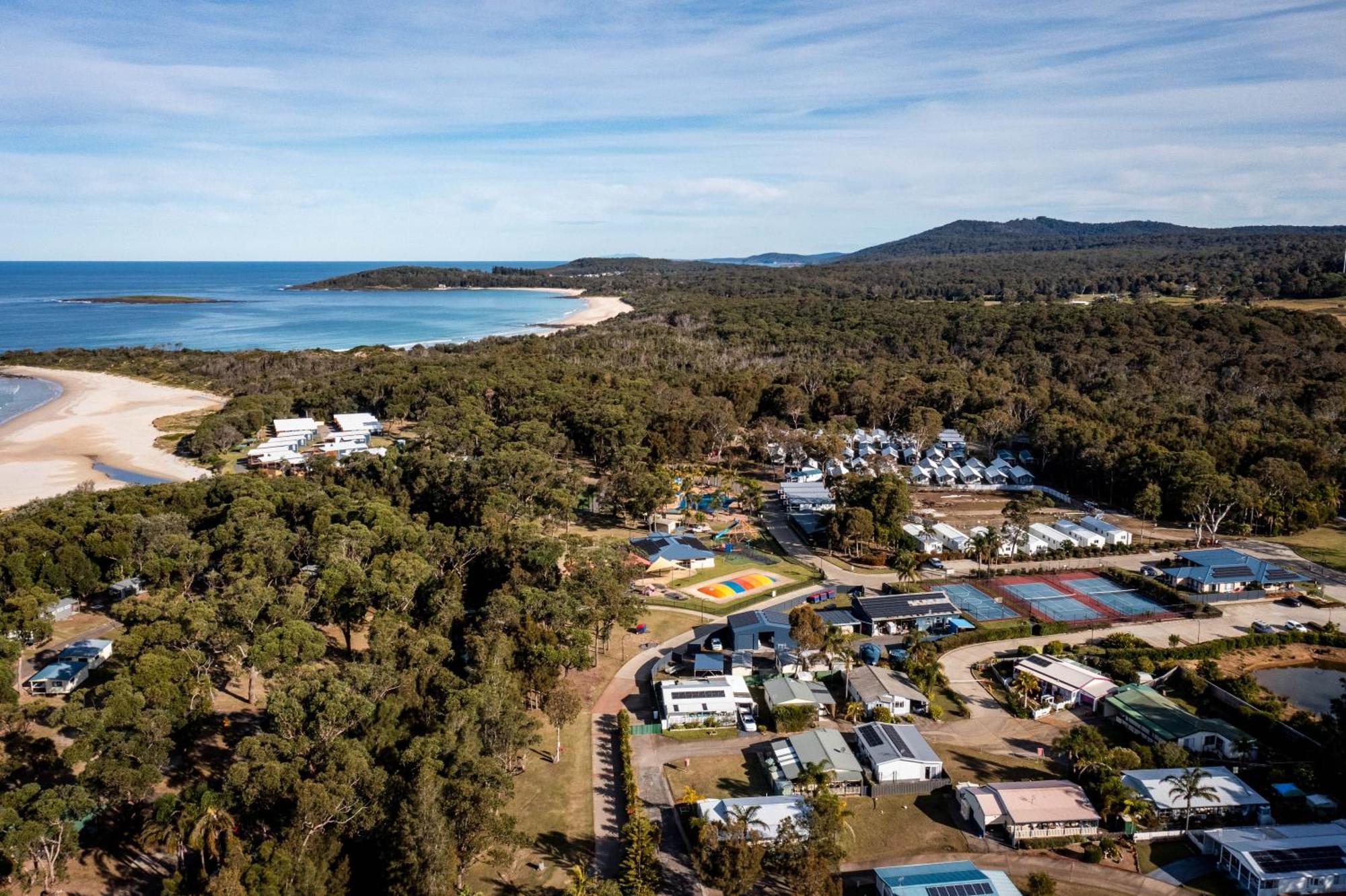 Big4 Tasman Holiday Parks - Racecourse Beach Bawley Point Exterior photo